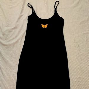 Black Butterfly Dress